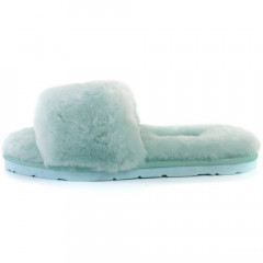 UGG FLUFF SLIDE SLIPPERS LAKE BLUE