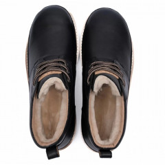UGG MENS NEUMEL GENTLEMAN LEATHER BLACK