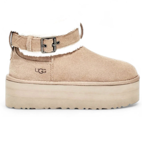 UGG ULTRA MINI BELTED ROLLER SAND