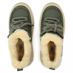 UGG MENS  HERITAGE UTILITY SNEAKER MOSS GREEN
