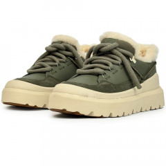 UGG MENS  HERITAGE UTILITY SNEAKER MOSS GREEN