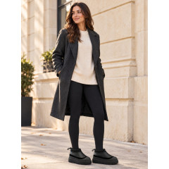 UGG TASMAN WEATHER HYBRID LEATHER BLACK/BLACK