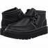 UGG MEN'S HAYDEN MOC CHUKKA LEATHER BLACK