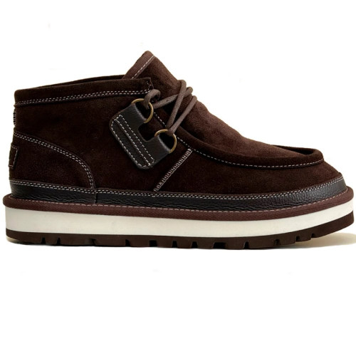 UGG MEN'S HAYDEN MOC CHUKKA CHOCOLATE