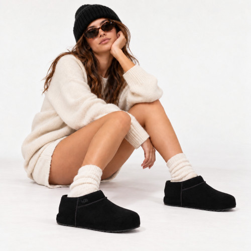 Женские сабо UGG Enwrap Clog Black