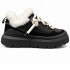 UGG MENS  HERITAGE UTILITY SNEAKER  BLACK LEATHER