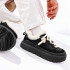 UGG MENS  HERITAGE UTILITY SNEAKER  BLACK LEATHER