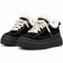 UGG MENS  HERITAGE UTILITY SNEAKER  BLACK 