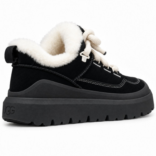 UGG MENS  HERITAGE UTILITY SNEAKER  BLACK 