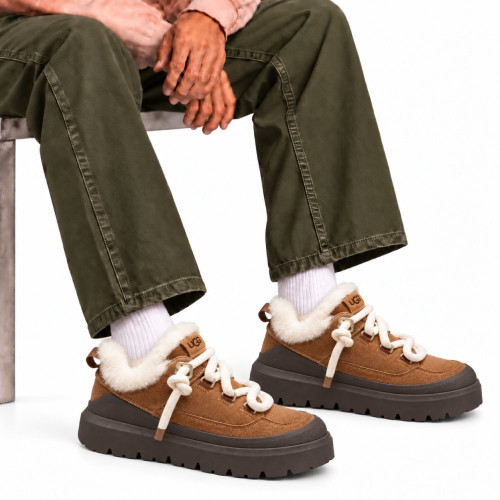 UGG MENS  HERITAGE UTILITY SNEAKER CHESTNUT