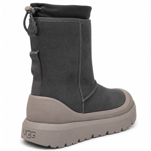 UGG CLASSIC SHORT MENS WEATHER HYBRID COBBLE GREY