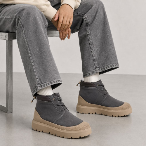 UGG MENS NEUMEL HYBRID OBSIDIAN/COBBLE GREY