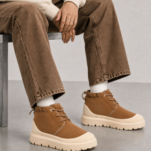 UGG MENS NEUMEL HYBRID CHESTNUT/WHITECAP