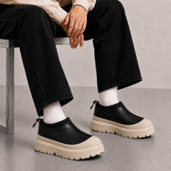 UGG MAN TASMAN WEATHER HYBRID LEATHER BLACK