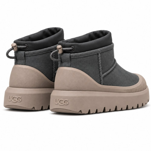 Женские угги UGG Ultra Mini Hybrid Obsidian Cobble Grey