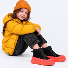 UGG KIDS  HYBRID  NEUMEL HYBRID BLACK ORANGE
