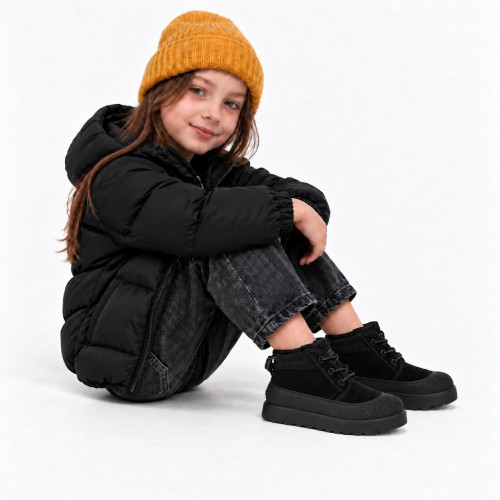 UGG KIDS  NEUMEL WEATHER HYBRID  BLACK/BLACK