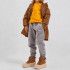 UGG KIDS  NEUMEL WEATHER HYBRID CHESTNUT WHITECAP