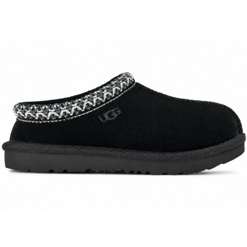UGG KIDS TASMAN SLIPPERS BLACK