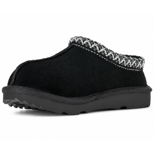 UGG KIDS TASMAN SLIPPERS BLACK