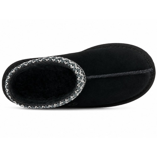 UGG KIDS TASMAN SLIPPERS BLACK