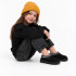 UGG KIDS TASMAN SLIPPERS BLACK