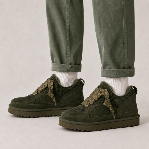 UGG MENS LOWMEL SNEAKER GREEN