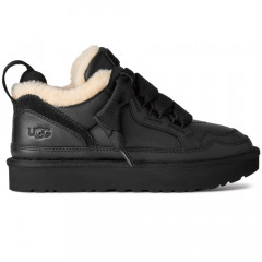 UGG WOMEN'S LOW LOWMEL LEATHER BLACK