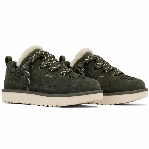 UGG MEN'S LO LOWMEL SNEAKER DARK GREEN
