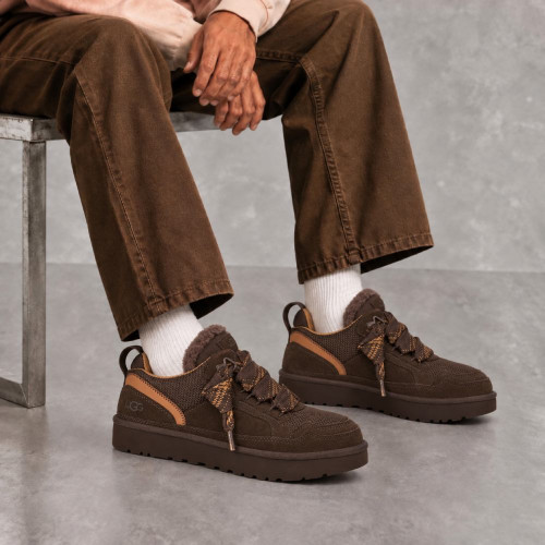 UGG MENS LOWMEL SNEAKERS DUSTED COCOA