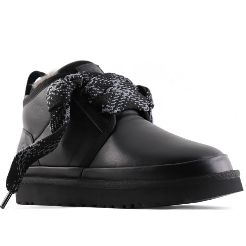 UGG MENS NEUMEL FT BLACK LEATHER