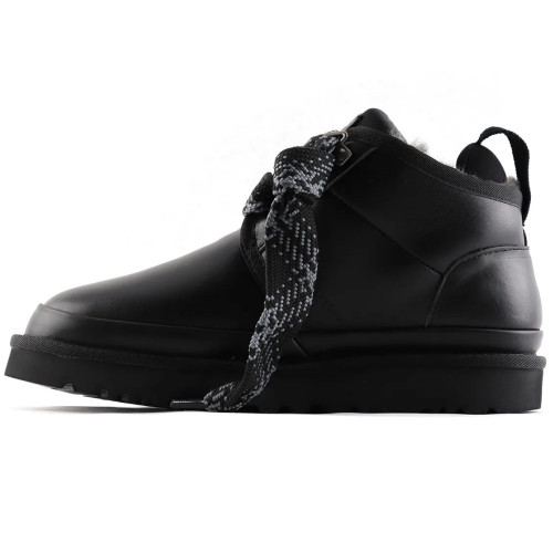 UGG MENS NEUMEL FT BLACK LEATHER