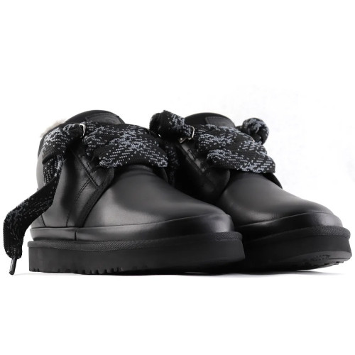 UGG MENS NEUMEL FT BLACK LEATHER