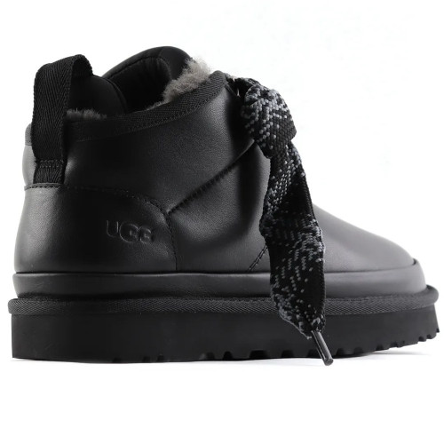 UGG MENS NEUMEL FT BLACK LEATHER