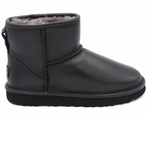UGG MAN'S  CLASSIC MINI METALLIC  BLACK