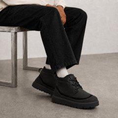 UGG MENS NEUMEL HYBRID LEATHER BLACK 