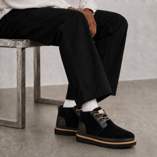 UGG MENS NEUMEL GENTLEMAN TRIPLE BLACK