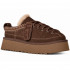 UGG WOMEN'S HERITAGE LACE-UP SLIPPER  BURNT CEDAR