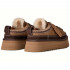 UGG WOMEN'S HERITAGE LACE-UP SLIPPER CHESTNUT