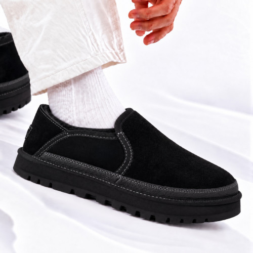 UGG MENS  HAYDEN SLIP ON BLACK