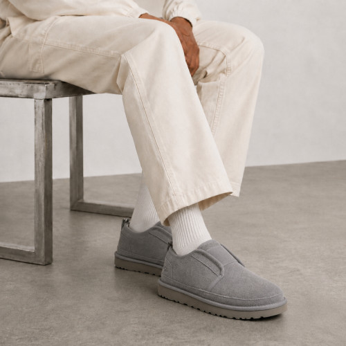 UGG MENS SLIPPERS FLEX GREY