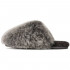 UGG  WOMEN'S SCUFFETTE CHALET SLIPPER CHARCOAL 