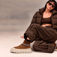 UGG TAZZ KNIT HYBRID CHESTNUT