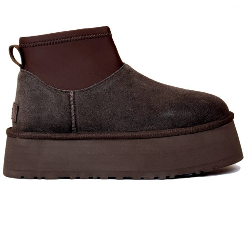 UGG CLASSIC MINI DIPPER CHOCOLATE