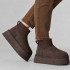 UGG CLASSIC MINI DIPPER CHOCOLATE
