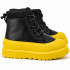 UGG KIDS HYBRID NEUMEL HYBRID LEATHER BLACK SUMMER