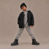 UGG KIDS HYBRID NEUMEL HYBRID LEATHER BLACK