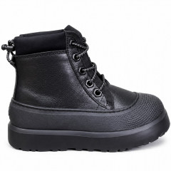 UGG KIDS HYBRID NEUMEL HYBRID LEATHER BLACK