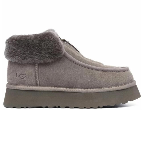 UGG FUNKETTE PLATFORM BOOTS SMOKE
