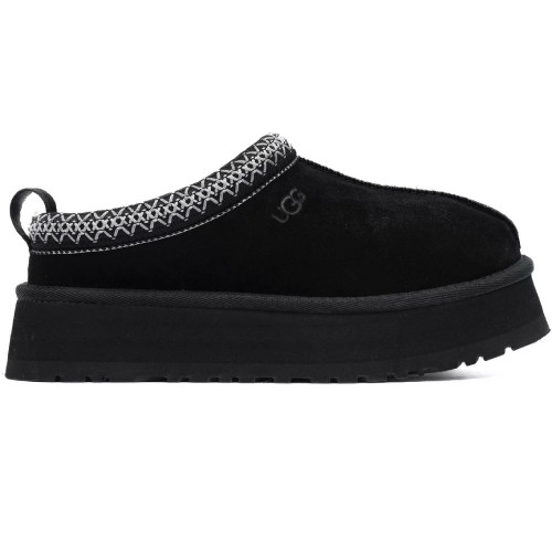 UGG WOMEN'S TASMAN TAZZ PLATFORM BLACK